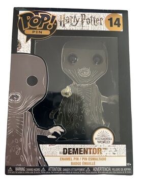 Funko Dementor Enamel Pin - Black & Gold